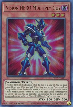 Vision HERO Multiply Guy [GFP2-EN056] Ultra Rare - Trinity Hobby