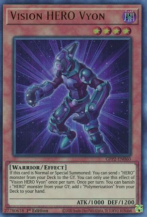 Vision HERO Vyon [GFP2-EN060] Ultra Rare - Trinity Hobby