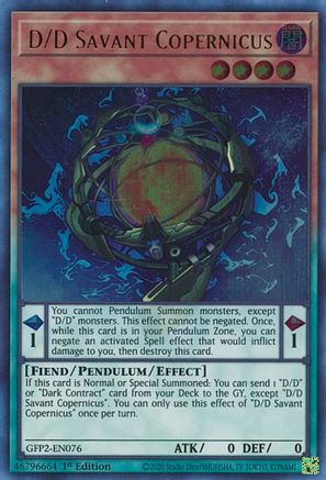 D/D Savant Copernicus [GFP2-EN076] Ultra Rare - Trinity Hobby