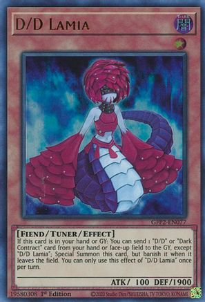 D/D Lamia [GFP2-EN077] Ultra Rare - Trinity Hobby