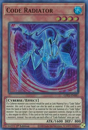 Code Radiator [GFP2-EN081] Ultra Rare - Trinity Hobby
