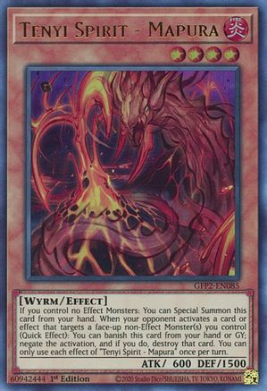 Tenyi Spirit - Mapura [GFP2-EN085] Ultra Rare - Trinity Hobby