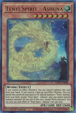 Tenyi Spirit - Ashuna [GFP2-EN088] Ultra Rare - Trinity Hobby
