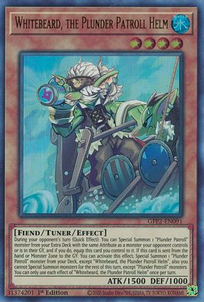 Whitebeard, the Plunder Patroll Helm [GFP2-EN091] Ultra Rare - Trinity Hobby