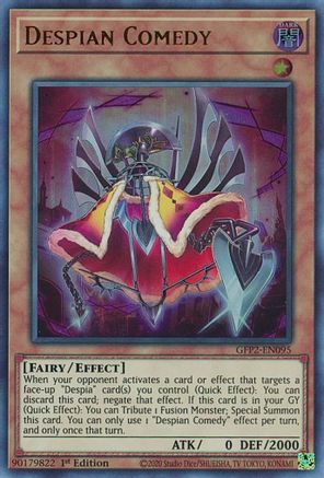 Despian Comedy [GFP2-EN095] Ultra Rare - Trinity Hobby