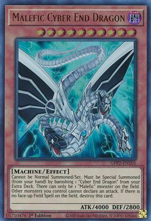 Malefic Cyber End Dragon [GFP2-EN101] Ultra Rare - Trinity Hobby