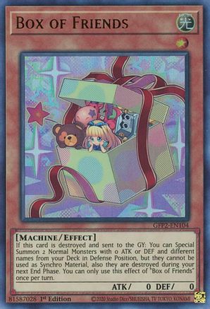 Box of Friends [GFP2-EN104] Ultra Rare - Trinity Hobby