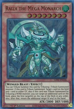 Raiza the Mega Monarch [GFP2-EN106] Ultra Rare - Trinity Hobby
