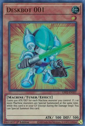 Deskbot 001 [GFP2-EN107] Ultra Rare - Trinity Hobby