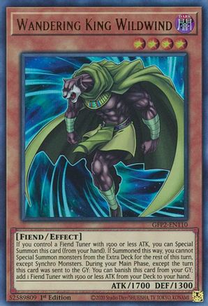 Wandering King Wildwind [GFP2-EN110] Ultra Rare - Trinity Hobby