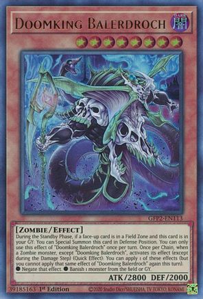 Doomking Balerdroch [GFP2-EN113] Ultra Rare - Trinity Hobby