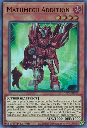 Mathmech Addition [GFP2-EN117] Ultra Rare - Trinity Hobby