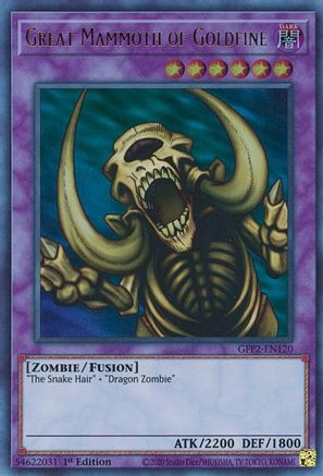 Great Mammoth of Goldfine [GFP2-EN120] Ultra Rare - Trinity Hobby