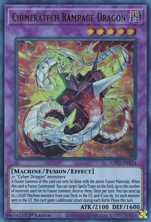 Chimeratech Rampage Dragon [GFP2-EN124] Ultra Rare - Trinity Hobby
