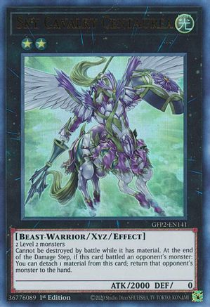 Sky Cavalry Centaurea [GFP2-EN141] Ultra Rare - Trinity Hobby