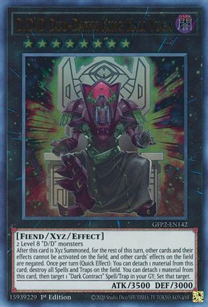 D/D/D Duo-Dawn King Kali Yuga [GFP2-EN142] Ultra Rare - Trinity Hobby