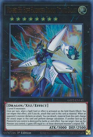 Number 38: Hope Harbinger Dragon Titanic Galaxy [GFP2-EN143] Ultra Rare - Trinity Hobby