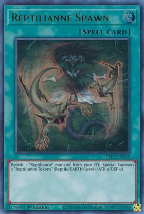 Reptilianne Spawn [GFP2-EN155] Ultra Rare - Trinity Hobby