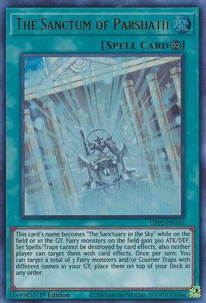 The Sanctum of Parshath [GFP2-EN162] Ultra Rare - Trinity Hobby
