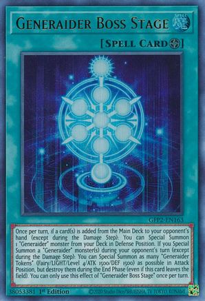 Generaider Boss Stage [GFP2-EN163] Ultra Rare - Trinity Hobby