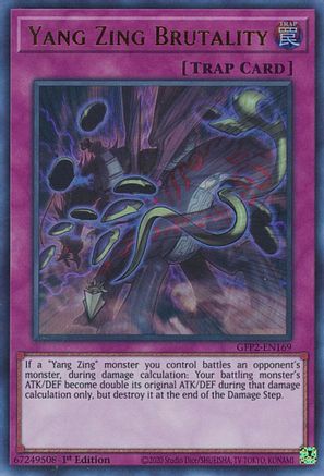 Yang Zing Brutality [GFP2-EN169] Ultra Rare - Trinity Hobby
