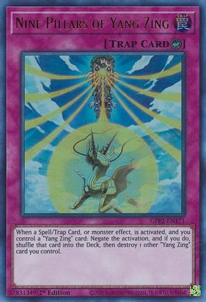 Nine Pillars of Yang Zing [GFP2-EN171] Ultra Rare - Trinity Hobby