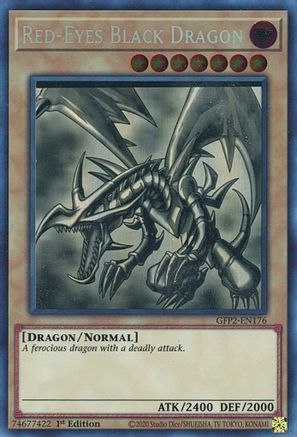 Red-Eyes Black Dragon [GFP2-EN176] Ghost Rare - Trinity Hobby