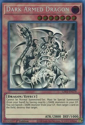 Dark Armed Dragon [GFP2-EN179] Ghost Rare - Trinity Hobby