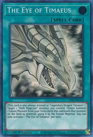 The Eye of Timaeus [GFP2-EN183] Ghost Rare - Trinity Hobby