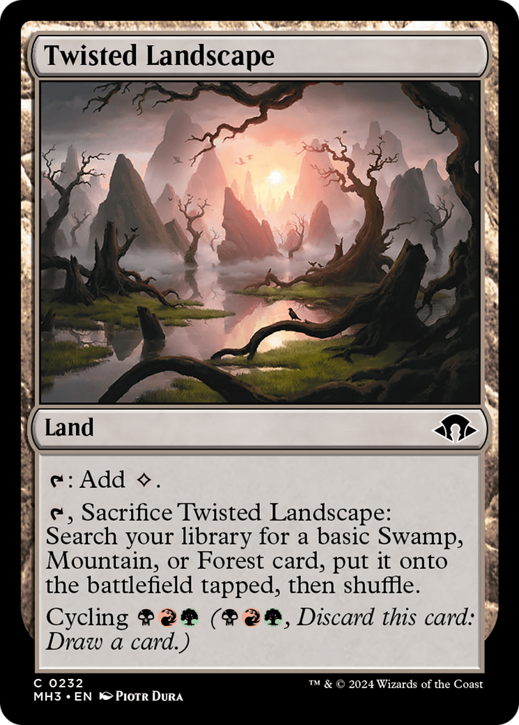 Twisted Landscape [Modern Horizons 3] - Trinity Hobby