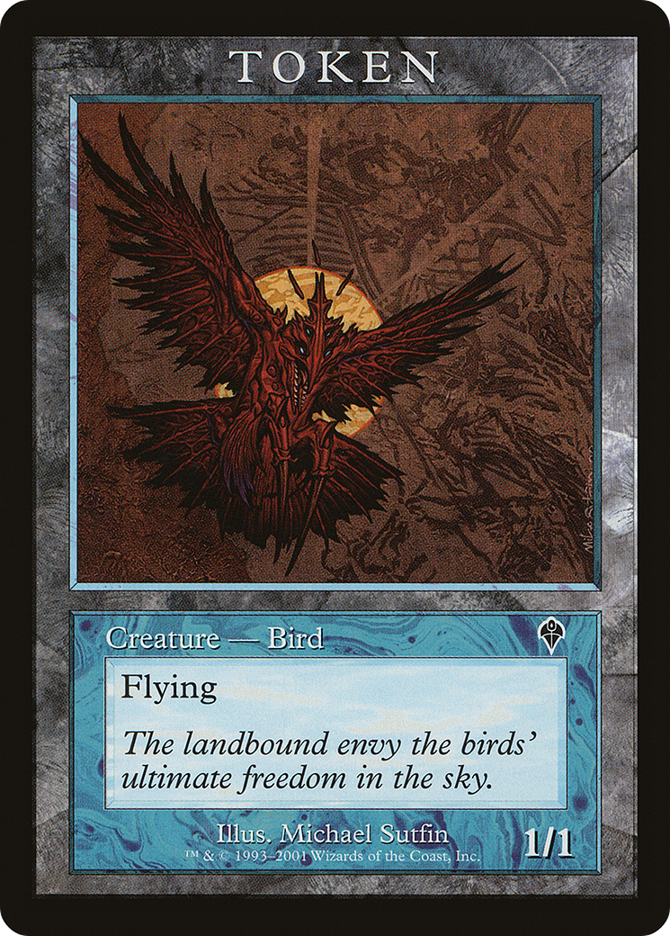 Bird Token [Magic Player Rewards 2001] - Trinity Hobby