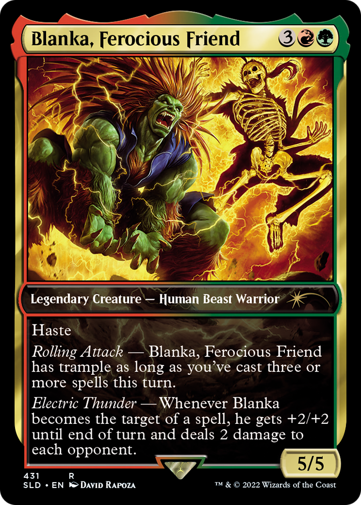 Blanka, Ferocious Friend [Secret Lair Drop Series] - Trinity Hobby