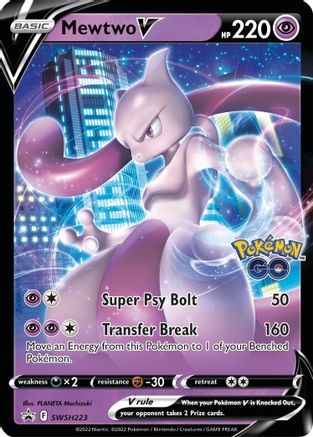 Mewtwo V (SWSH223) [Sword & Shield: Black Star Promos] - Trinity Hobby