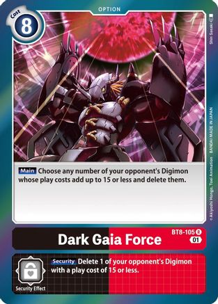 Dark Gaia Force [BT8-105] [New Awakening] - Trinity Hobby