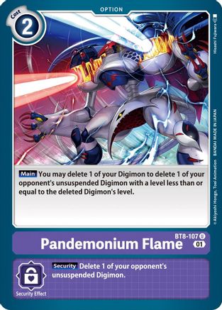 Pandemonium Flame [BT8-107] [New Awakening] - Trinity Hobby
