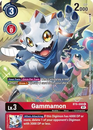 Gammamon [BT8-008] (Alternate Art) [New Awakening] - Trinity Hobby