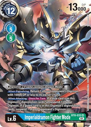 Imperialdramon Fighter Mode [BT8-032] (Alternate Art) [New Awakening] - Trinity Hobby