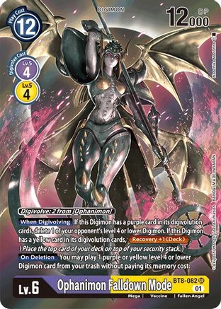 Ophanimon: Falldown Mode [BT8-082] (Alternate Art) [New Awakening] - Trinity Hobby