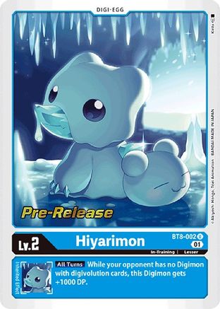 Hiyarimon [BT8-002] [New Awakening Pre-Release Cards] - Trinity Hobby