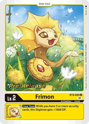 Frimon [BT8-003] [New Awakening Pre-Release Cards] - Trinity Hobby