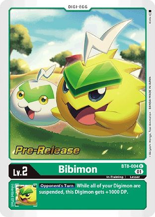 Bibimon [BT8-004] [New Awakening Pre-Release Cards] - Trinity Hobby