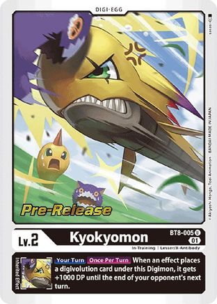 Kyokyomon [BT8-005] [New Awakening Pre-Release Cards] - Trinity Hobby