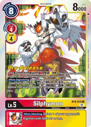 Silphymon [BT8-015] [New Awakening Pre-Release Cards] - Trinity Hobby