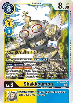 Shakkoumon [BT8-042] [New Awakening Pre-Release Cards] - Trinity Hobby