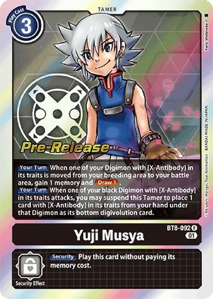 Yuji Musya [BT8-092] [New Awakening Pre-Release Cards] - Trinity Hobby