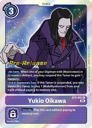 Yukio Oikawa [BT8-093] [New Awakening Pre-Release Cards] - Trinity Hobby