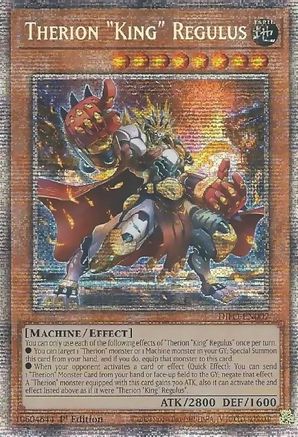 Therion King Regulus [DIFO-EN007] Starlight Rare - Trinity Hobby