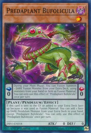 Predaplant Bufolicula [DIFO-EN018] Common - Trinity Hobby