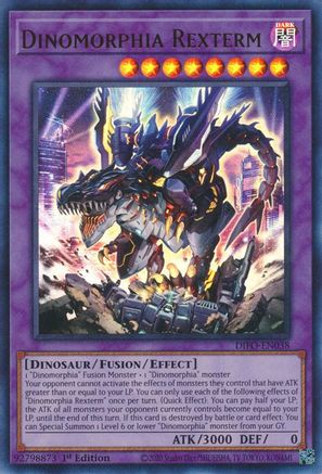 Dinomorphia Rexterm [DIFO-EN038] Ultra Rare - Trinity Hobby