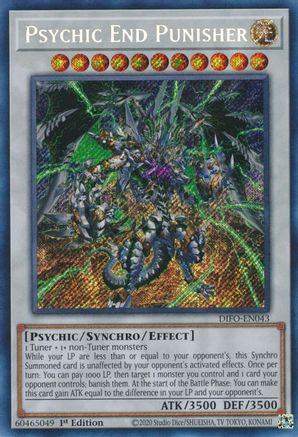 Psychic End Punisher [DIFO-EN043] Secret Rare - Trinity Hobby